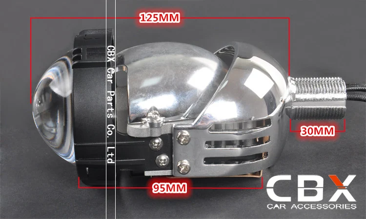2.5 inches bi led projector lens universal 11