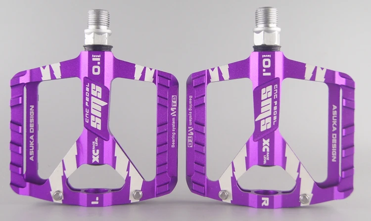1 пара авиационных алюминиевых сплавов педали для шоссейного велосипеда Сверхлегкие MTB BMX DU подшипник педаль детали велосипеда