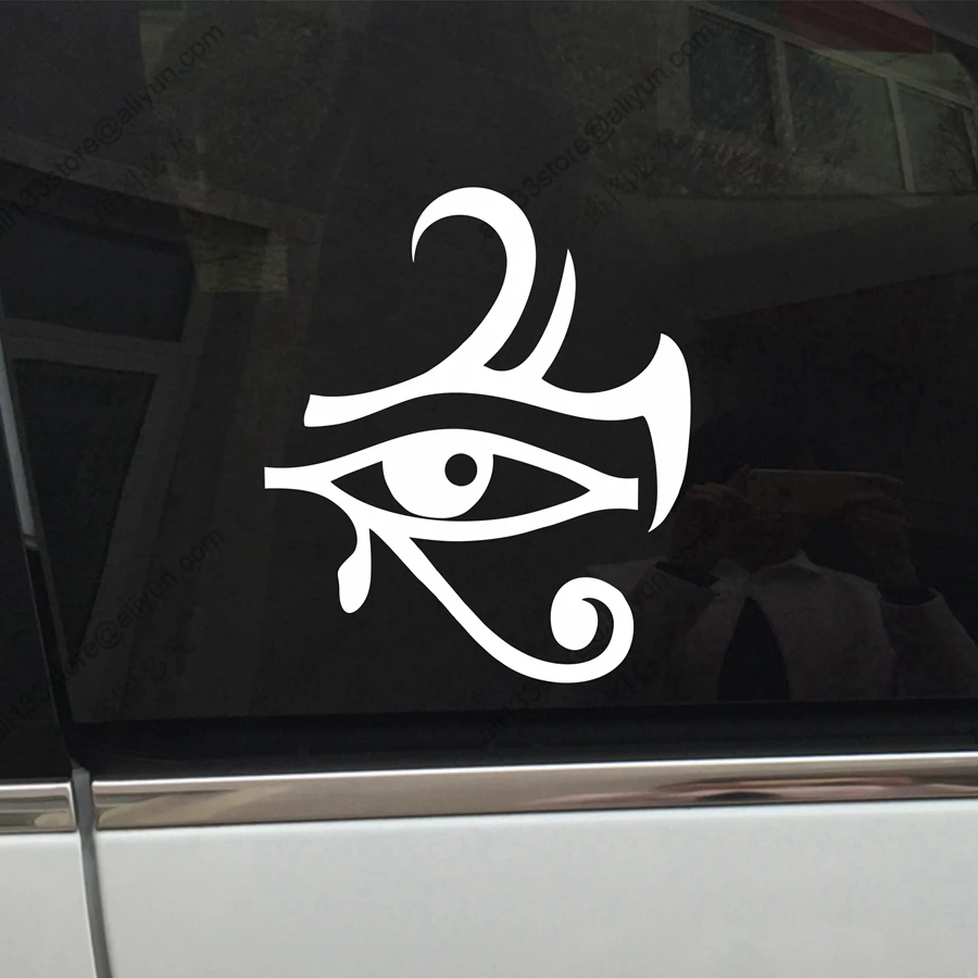 Eye Of RA RE Horse Egyptian God Pagan Symbol Car Decal Sticker Vinyl