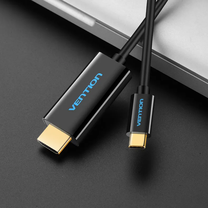 Vention USB C к Hdmi кабель Поддержка 4K* 2K для Macbook Google Pixel samsung S8 type-c к HDMI 1,8 M USB 3,1 type c к Hdmi адаптер