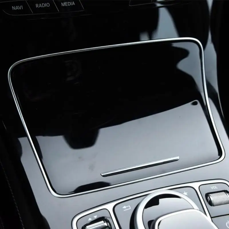 Автомобильный держатель чашки стикер рамки для C класса W205 класса GLC W253-Авто стильная кружка держатель рамка панель для W205 W253