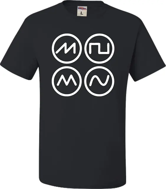 Adult Synth Waves Techno Rave Synthesizer T Shirtin TShirts from Men