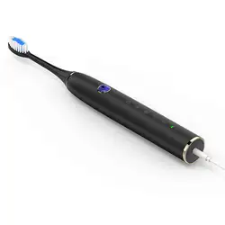 QYG Q1 электронный Зубная щётка es для взрослых USB Перезаряжаемые Sonic Электрический Зубная щётка с интеллектуальный таймер IPX7