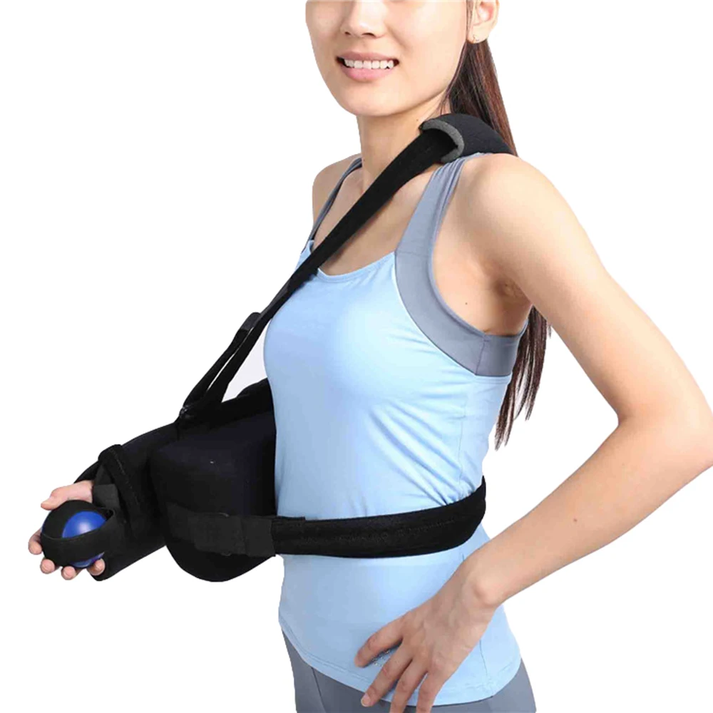 

Shoulder Abduction with Pillow Orthopedic Medical Arm sling Shoulder immobilizer Wrist Elbow Rotator Cuff Support Brace