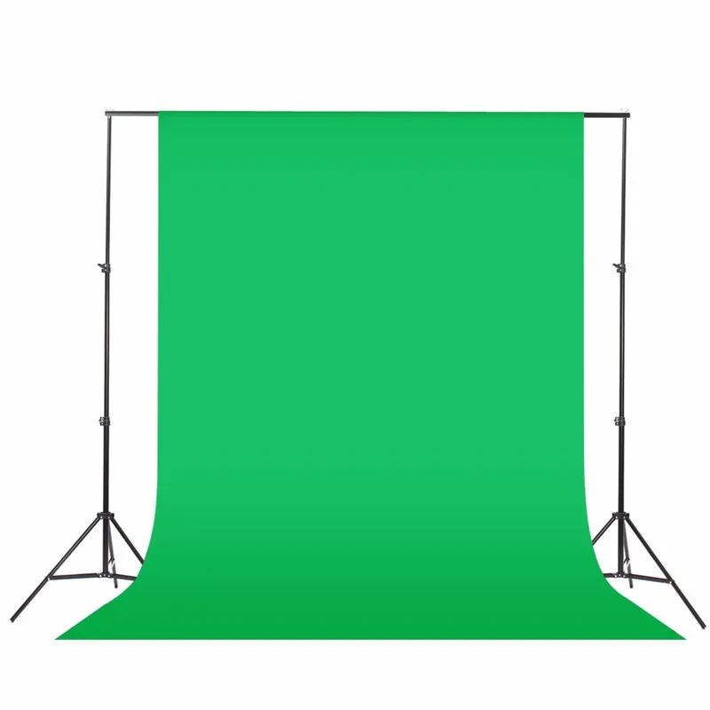 Фон для фотостудии Chroma key 2 х 6 метров нетканый черный зеленый белый фон
