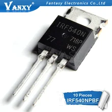 10 шт. IRF540N-220 IRF540NPBF TO220 IRF540 IR540 и IC