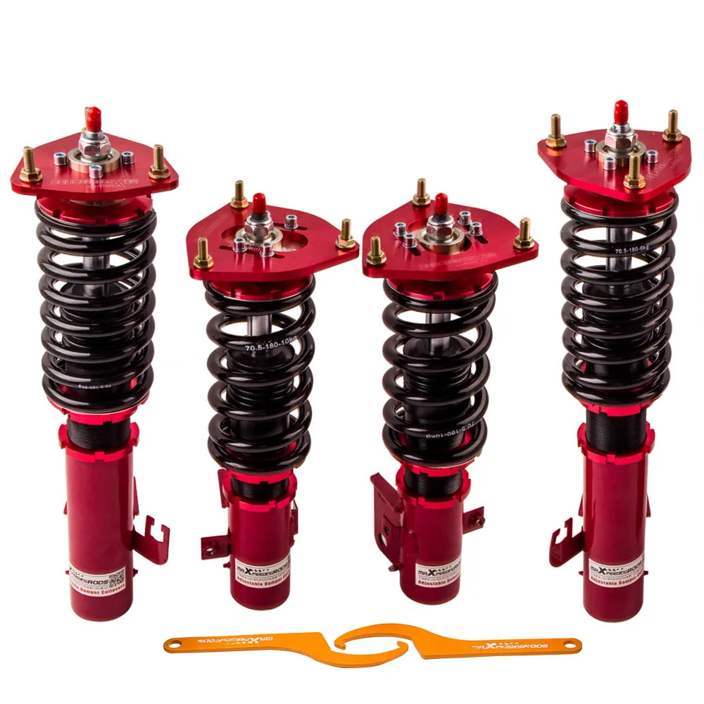 

Full Adjustable Coilovers kit Damper for Subaru WRX GC8 STI 1993-2001 Suspensions Shocks Struts Spring Shock Absorber