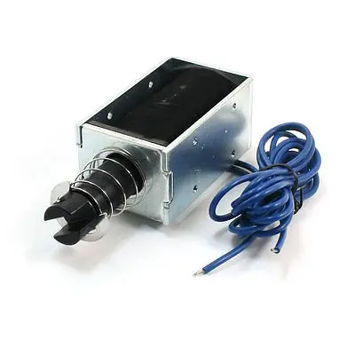 

5mm 1700g 10mm 600g Push Pull Type Spring Plunger Electromagnet DC 24V