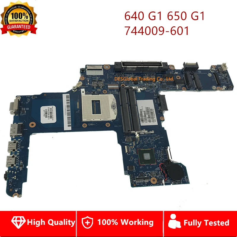

744009-601 744009-001 744009-501 6050A2566302-MB-A04 Mainboard For HP ProBook 650 G1 640 G1 650-G1 640-G1 Laptop Motherboard