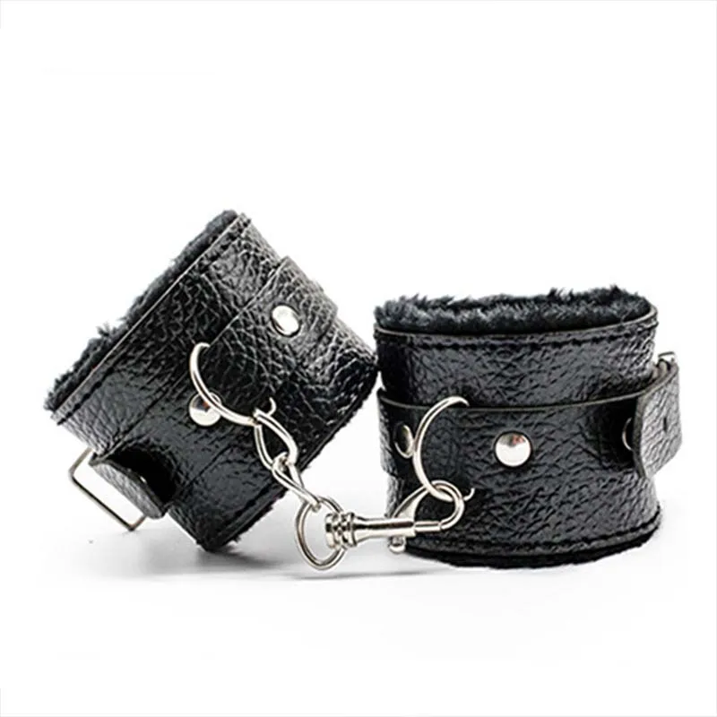 

10PCS Handcuffs Whip Collar mouth gag Nipple Clamp Adult Toy Game for couples Lovers gift Bondage Bachelorette Hen Party one bag