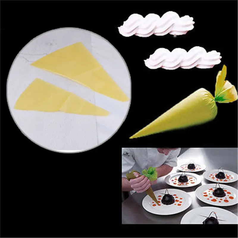 

DIY Silicone Reusable Icing Piping Cake Bread Cream Sugarcraft Pastry Bag Cake Decorating Tools