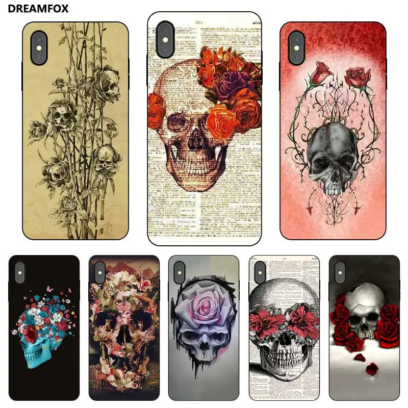 P177 Reaper Art Black Silicone Case Cover For Apple iPhone 11 Pro XR XS Max X 8 7 6 6S Plus 5 5S SE |