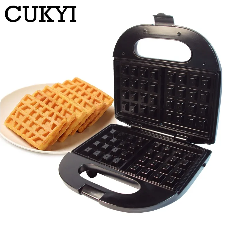 Электрический аппарат для приготовления вафель CUKYI электрические сэндвичи
