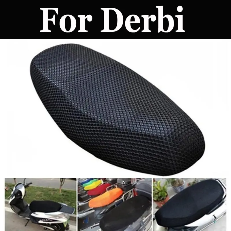 

51x86cm Motorcycle Seat Cushion Mesh Pad Heatproof Sun-Proof Breathable Damproof For Derbi Freekster Gpr Mulhacn Senda Terra 125