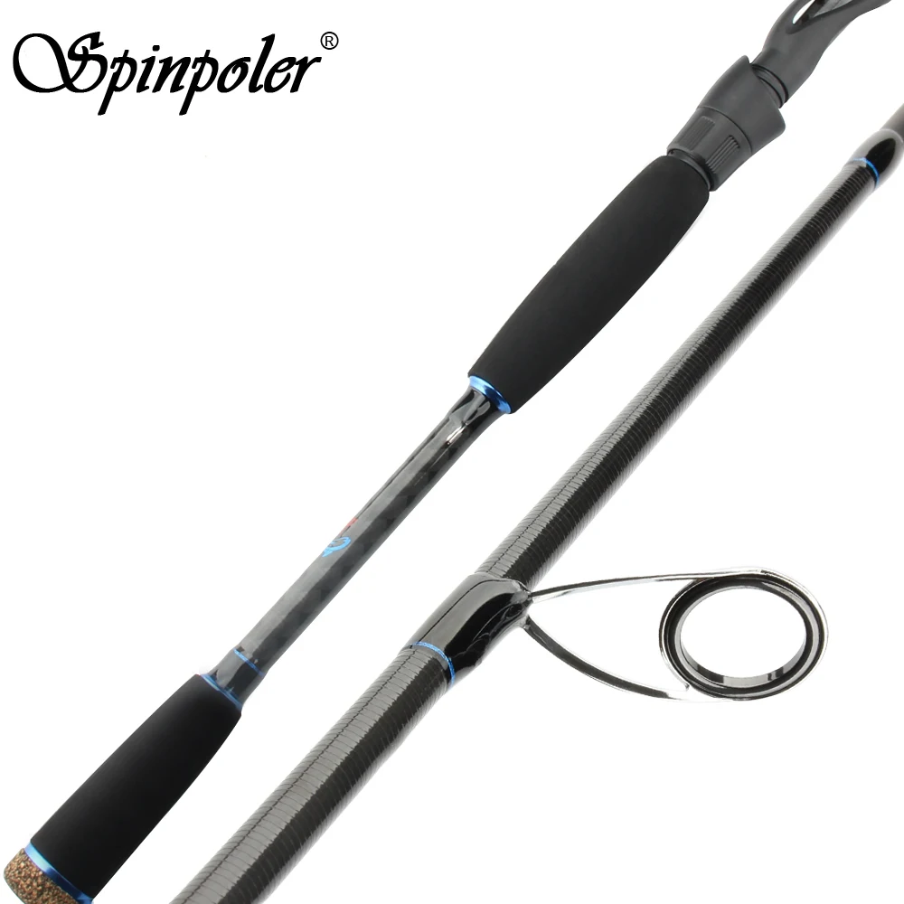 2.28m New Fishing Rod Sea Bass Spinning Lure Rods Fast Action Supler