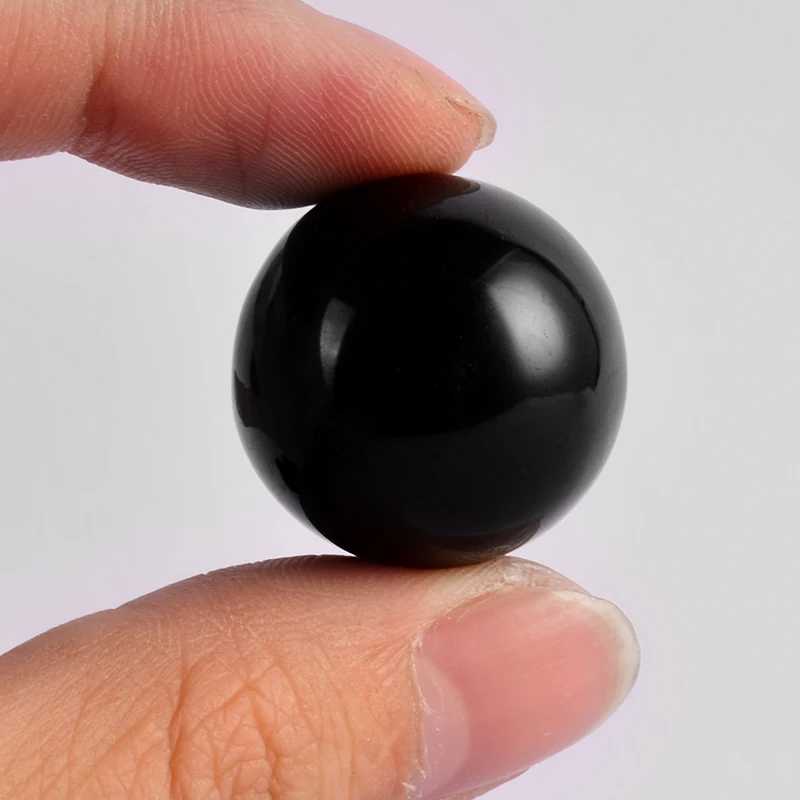 

Natural obsidian stones and crystals balls 25mm Minerals Quartz Sphere Figurines Ball Gifts home decor accessory
