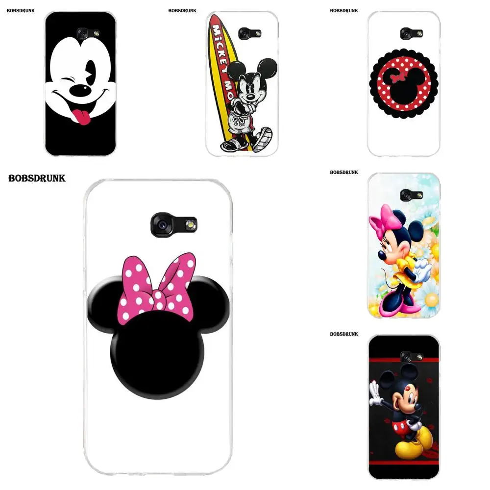 

EJGROUP Mickey And Minnie Face For Samsung Galaxy A3 A5 A7 J1 J2 J3 J5 J7 2015 2016 2017 TPU Fashion Cell Case