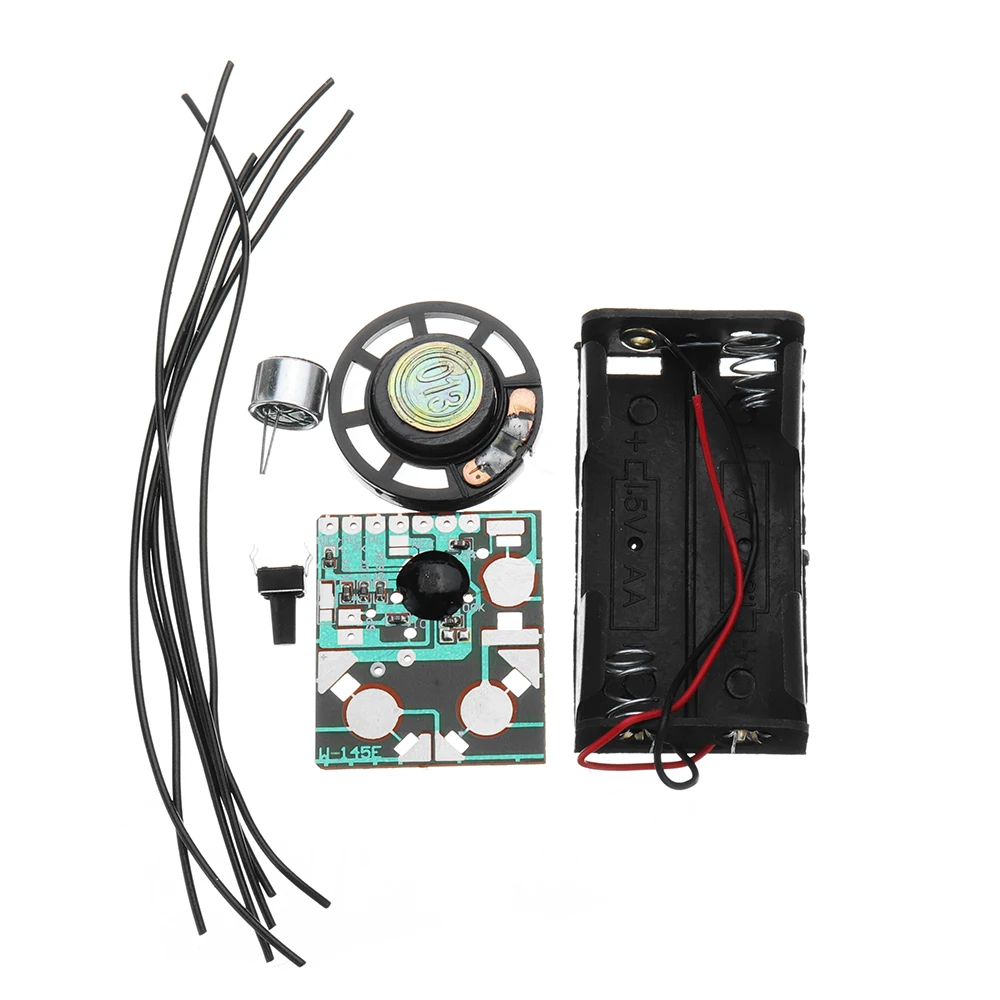 

LEORY DIY Kit Miniature Digital Recording Voice IC Chip Module Movement Recorder Recording Pen Music Card Electron