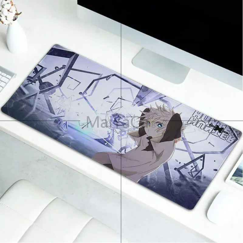  MaiYaCa Simple Design HUNTER HUNTER Killua Zoldyck Laptop Gaming Mice Locking Edge Mousepad Mat Key