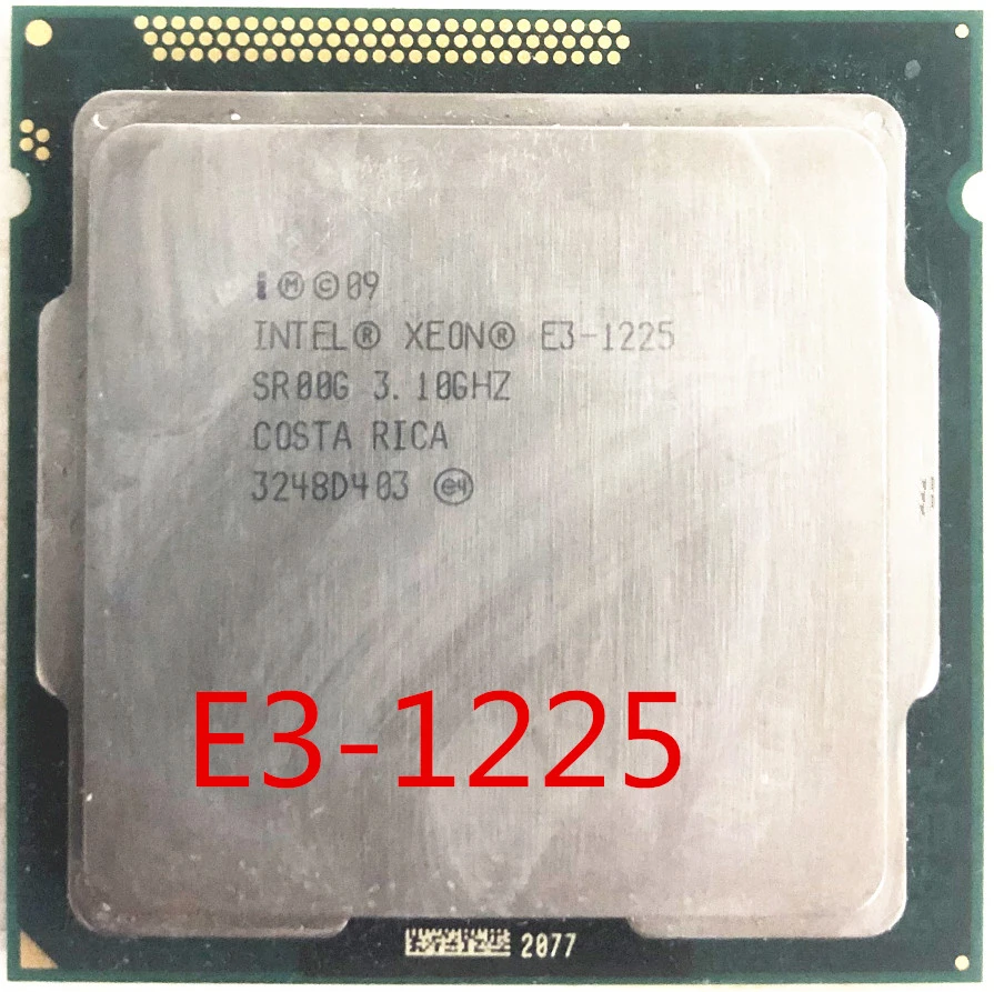 Intel Xeon E3-1225 E3 1225 3.1 GHz Quad-Core CPU Processor 6M 95W best cpu for gaming