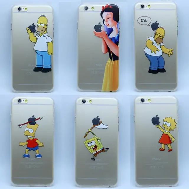 custodia iphone 6 homer custodia iphone 6 homer