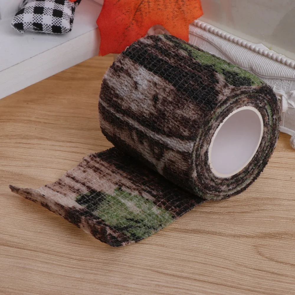 

1pc Army Camo Outdoor Hunting Shooting Tool Camouflage Stealth Tape Waterproof Wrap