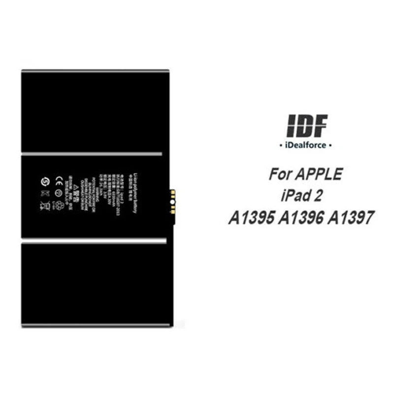 

High Quality 6930mAh Internal Li-ion Battery Replacement For iPAD 2 Tablet Batteries with tool kit / A1395 A1396 A1397