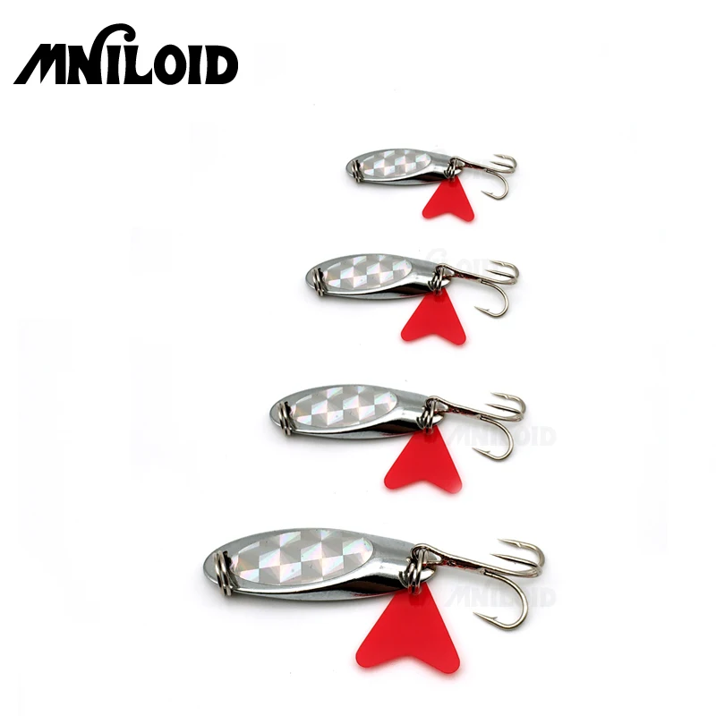 

MNILOID 5g/7g/10g/14g Metal Spoon Lure Fishing lure Hard spinners spoon bait Pesca Peche Wobblers Isca Artificial lures