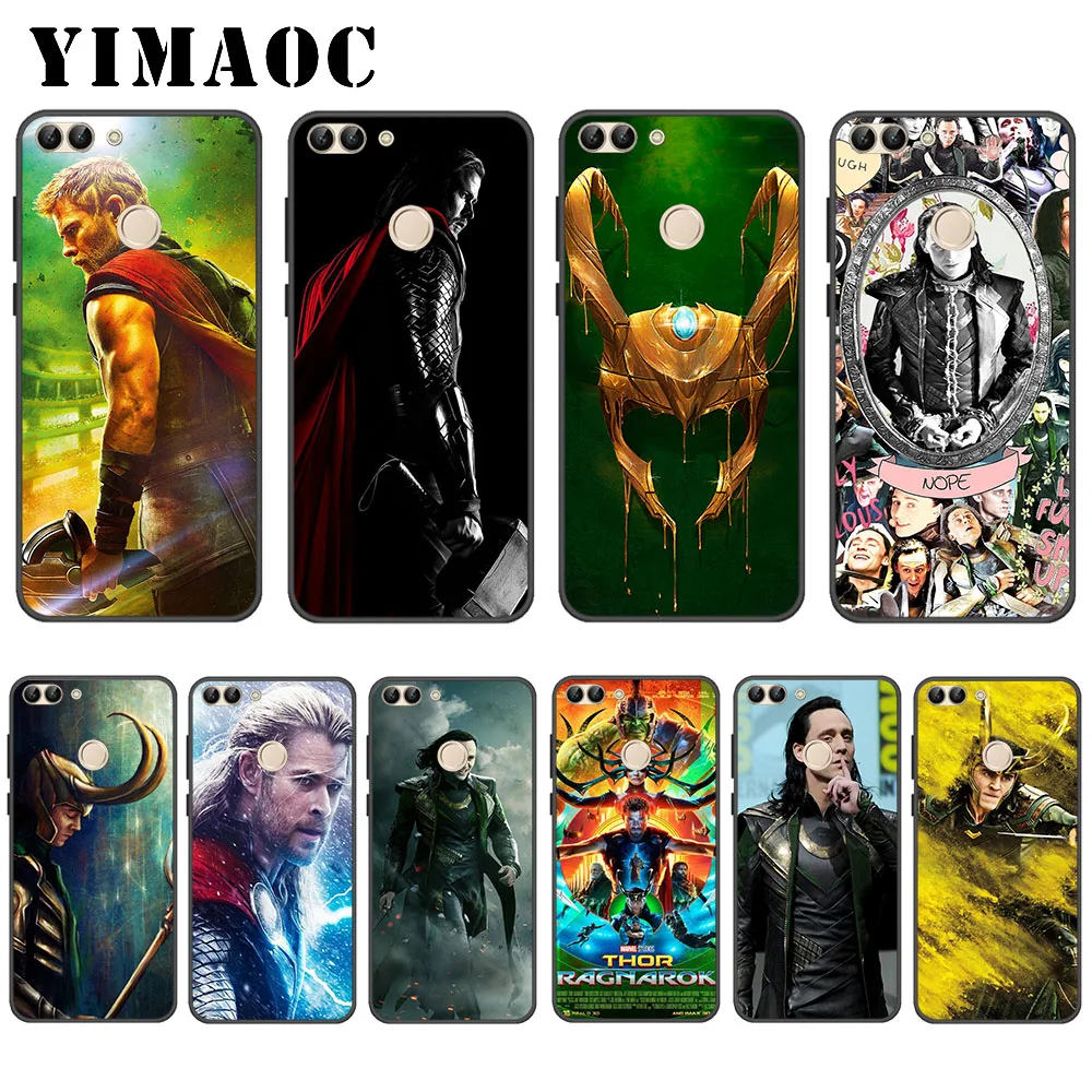 

YIMAOC Marvel Hero Loki Soft Case for Huawei P20 P30 Lite Mini Plus Pro P Smart 2019