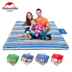 Naturehike picnicblanket кемпинг влагостойкий матрас полиэстер фланель Beach Pad NH60C061-Y