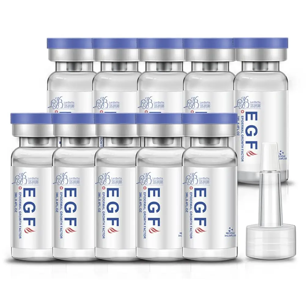 

5 Pairs EGF Skin Repairing Treatment Serum Acne Scar Removing Essence Cream Anti Aging Anti Wrinkle Whitening Face Essence