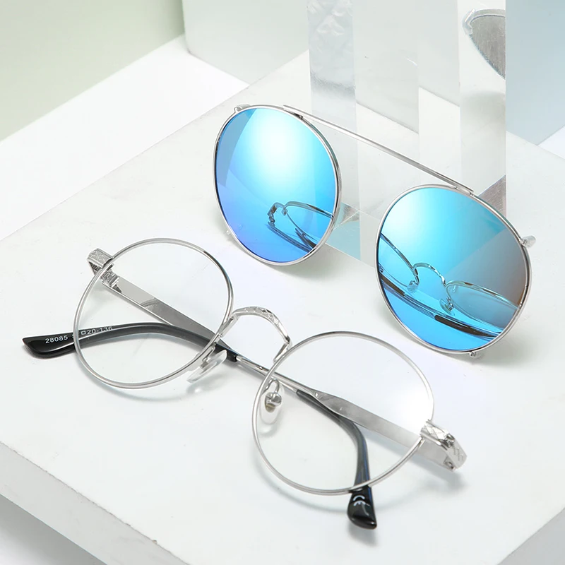 JackJad модные круглые солнцезащитные очки на застежке в стиле стимпанк винтажные линзы съемные брендовые дизайнерские солнцезащитные очки Oculos De Sol S085