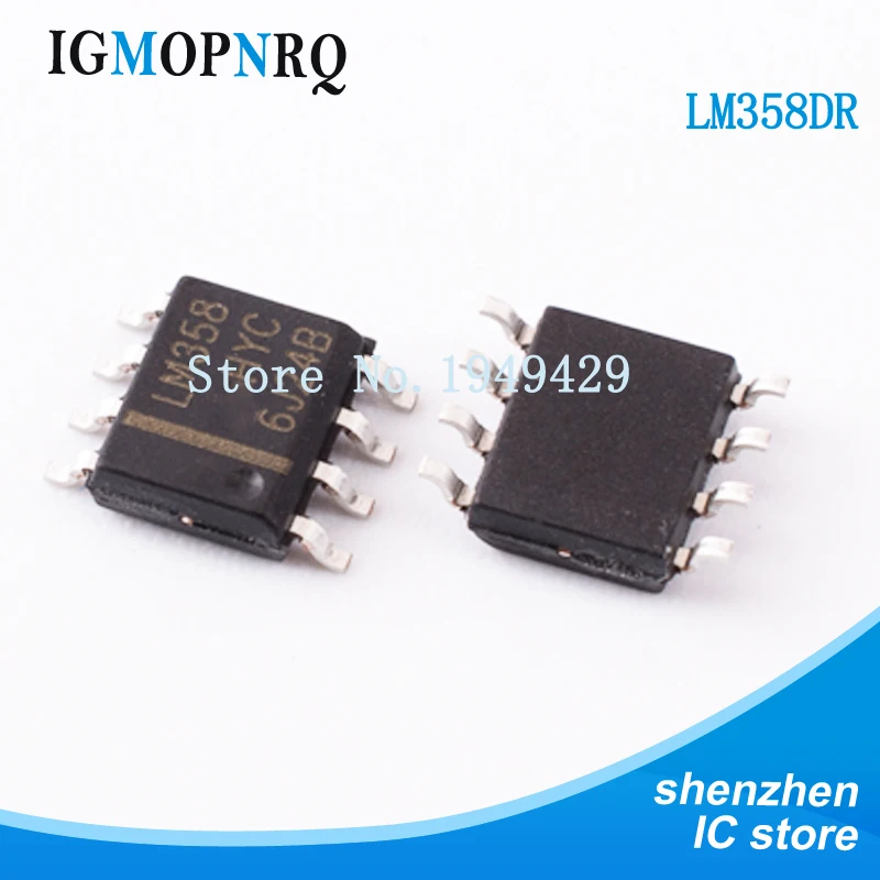 

50PCS/Lot LM358 LM358DR SMD SOP8 Integrated Circuits New Original Wholesale