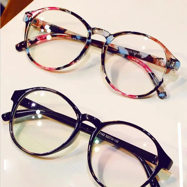 

Fashion Eyeglasses Frames Big Prescription Glass Frame Women Round Glasses Frame Brand Myopia Optical Frame Armacao De Oculos