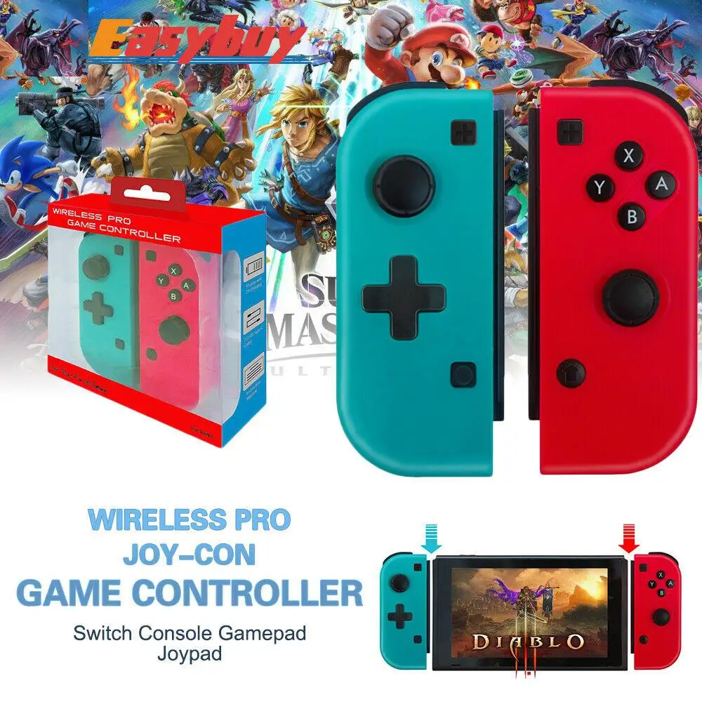 HobbyLane Bluetooth Wireless Gamepad Pro Joy-Con Game Controller For Nintend Switch Pro Game Console Gamepad Joypad d25