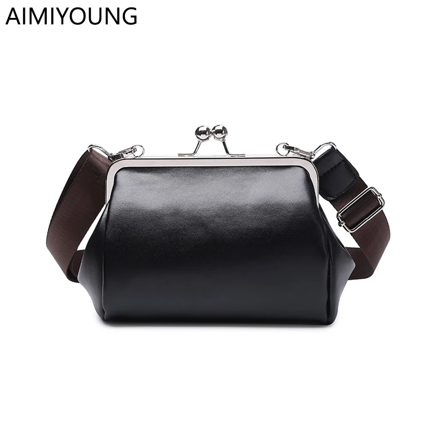 

AIMIYOUNG Women Messenger Bags Shell Black Crossbody Bag For Women Handbags Small Shoulder Bags Bolsa Feminina Bolsos Mujer
