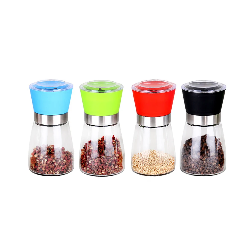 Creative Pepper Grinder Shakers Manual Rotation Mill Kitchen Gadgets 1Pcs (Random Color) Random Col |