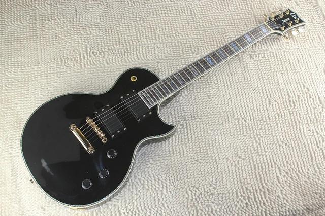 Abalone ESP LTD EC 1000 deluxe electric guitar made in Korea
