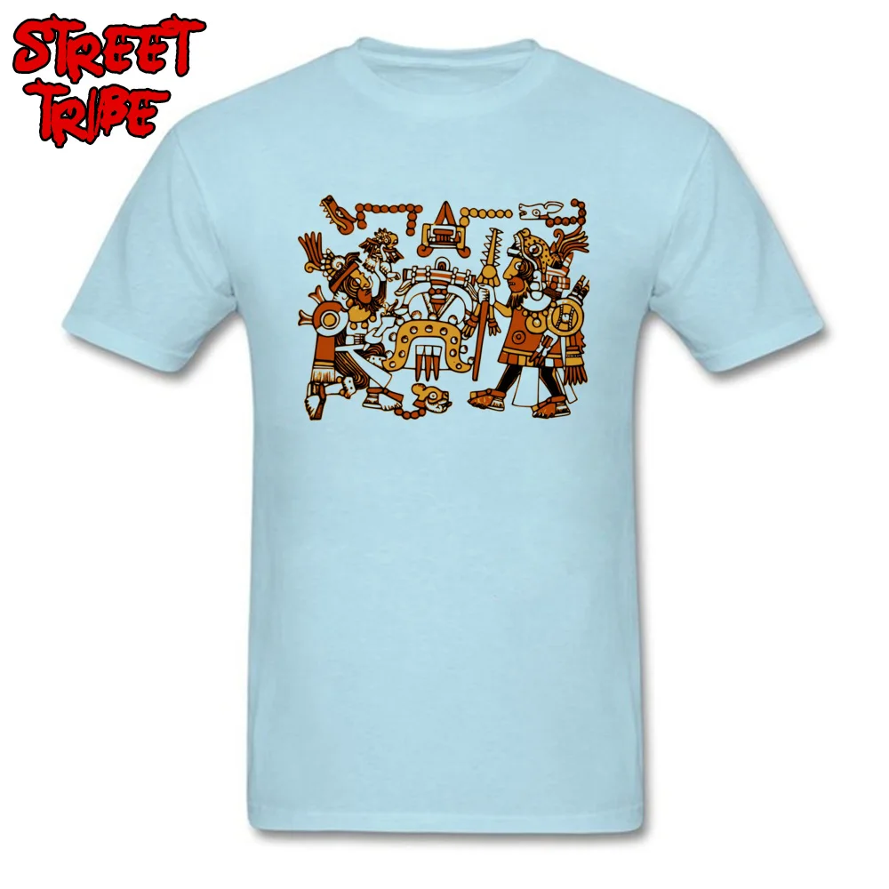 cosie aztec 1294241 Custom Short Sleeve Summer Tees Coupons Crew Neck 100% Cotton Tops Shirts Men's T-Shirt Drop Shipping aztec 1294241 light