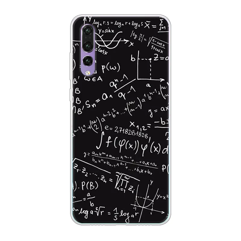Силиконовый чехол для телефона huawei P20 Pro, мягкая Нескользящая задняя крышка из ТПУ с рисунком, тонкий чехол для huawei P20 Pro, чехол Fundas - Цвет: style 7