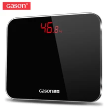 GASON A3 Bathroom Body Scales Accurate Smart Electronic Digital Weight Home Floor Health Toughened Glass LED