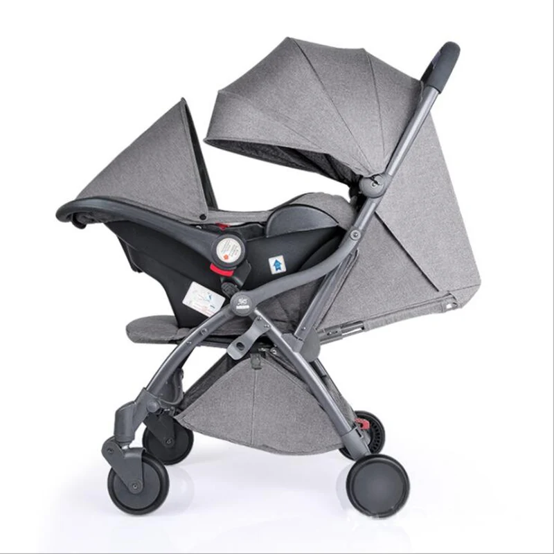 

Baby stroller portable stroller lightweight folding stroller 3 in 1 trolley factory direct free shipping