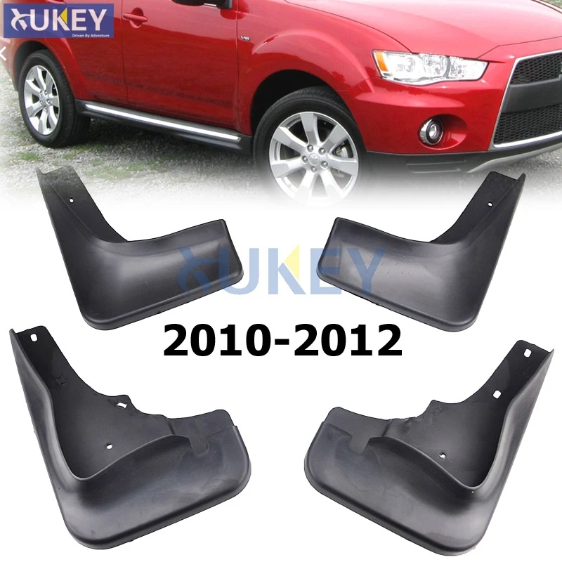 Для Mitsubishi Outlander 2010 2011 2012 переднее заднее крыло автомобиля брызговик s брызговики брызговик крыло брызговиков