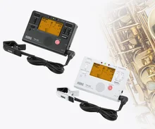 Компания Korg TM50 TM60 тюнер метроном с зажимом на микрофон может быть использован для духовых, гитаре, Укулеле, фортепиано и клавишные инструменты