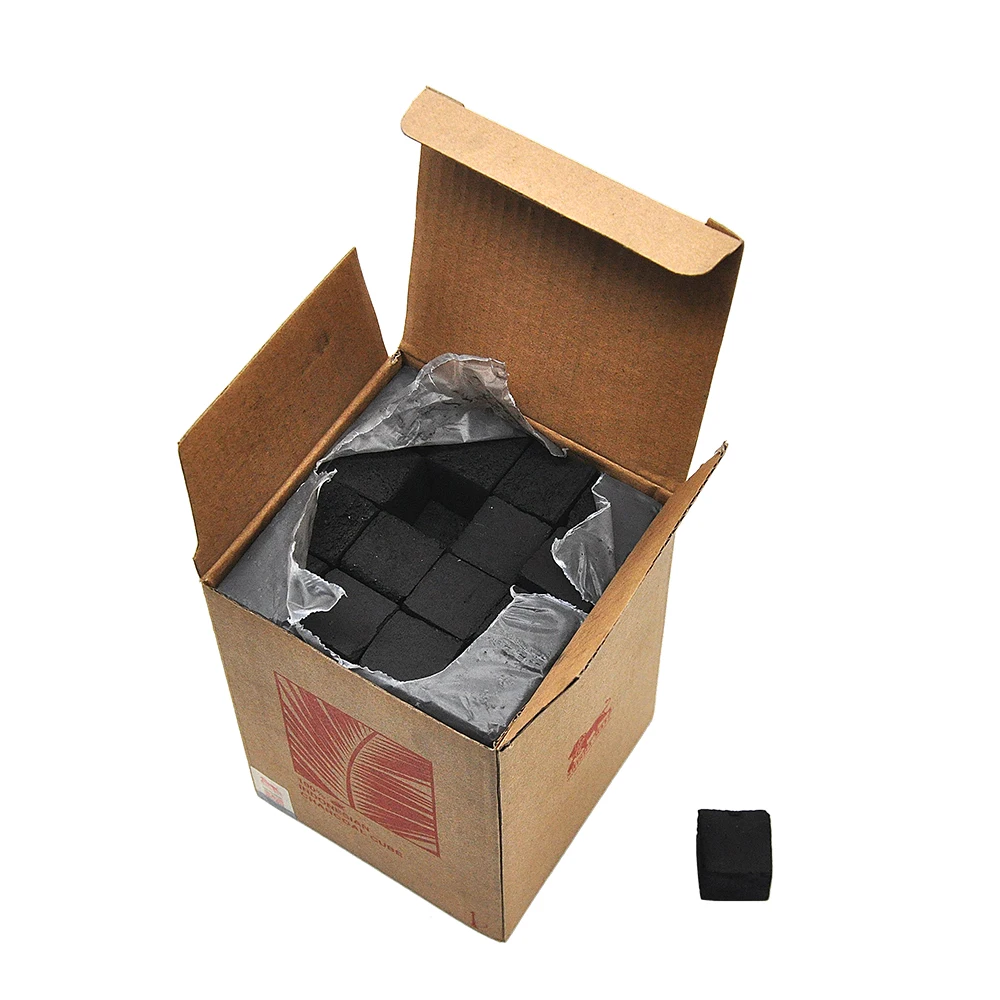 96 Pcs Cube Square Burning Hookah Shisha Charcoal Shisha Hookah Coal
