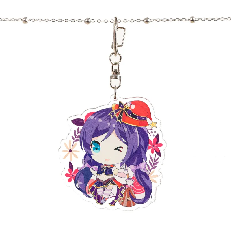 Мультфильм LoveLive Minami Kotori акриловый брелок Nozomi Tojo Sonoda Umi модные милые Подвески брелки brelok do kluczy подарки - Цвет: 7