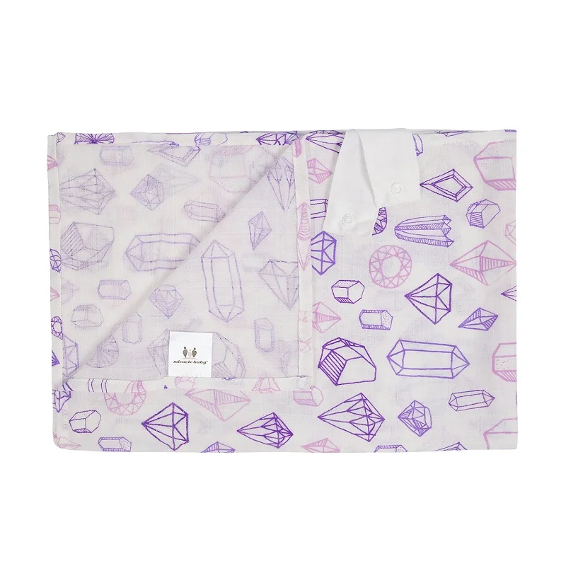 Purple diamond 110*80 см, чехол для детского автокресла, навес, защита от солнца, аксессуары для детской коляски, Солнцезащитный чехол для детской коляски, чехлы для кормления, пылезащитное одеяло - Цвет: Purple diamond
