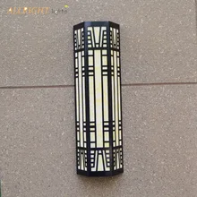 Светодиодный настенный светильник, длинный тент, водонепроницаемый, не пятен для ворот парка, hote, сад