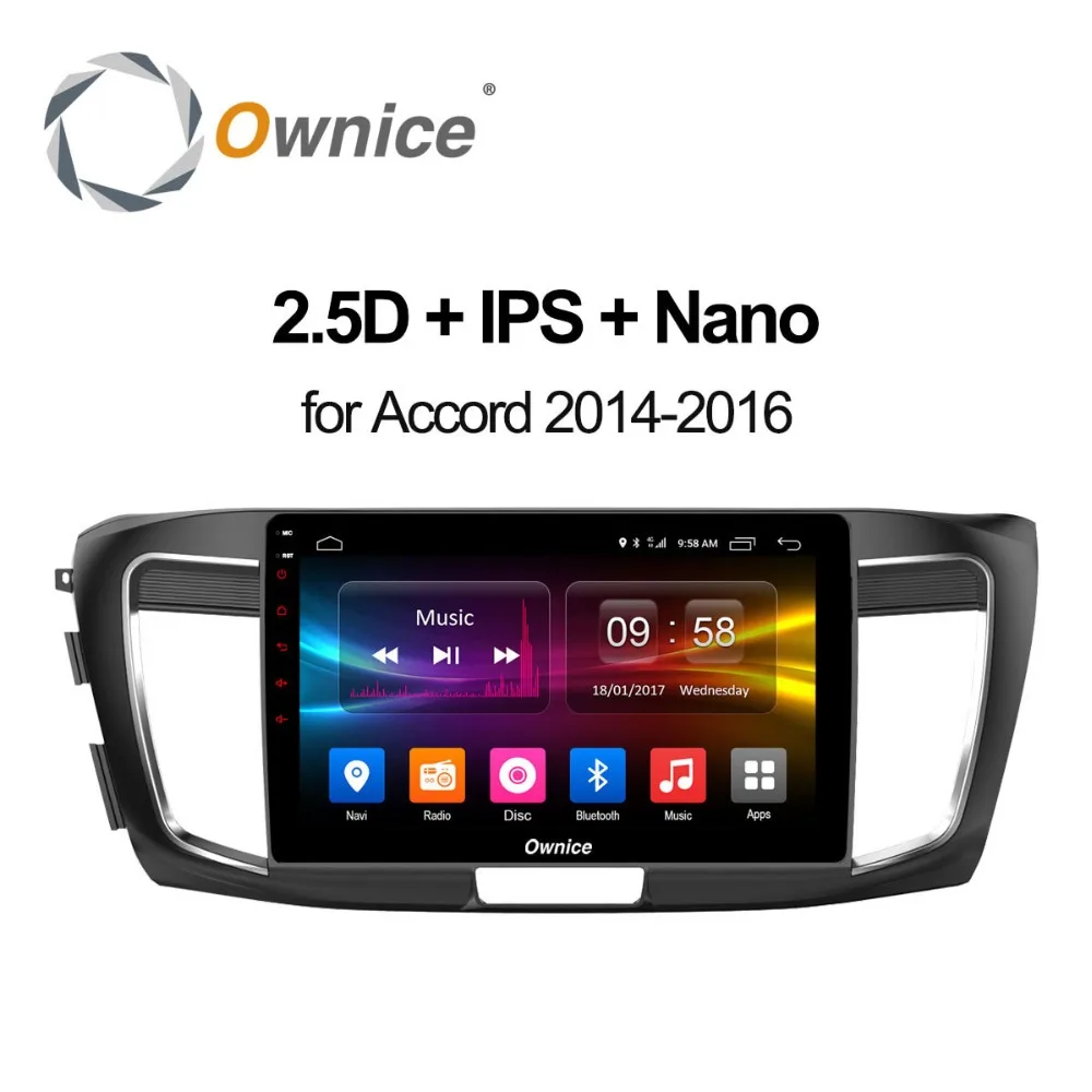 

Ownice c500+ Android 8.1 Car DVD Player GPS map 2G RAM 4G LTE WIFI BT RDS Radio DVR camera OBD2 TPMS For Honda Accord 2014-2016
