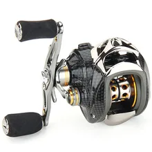 Right/Left EVA Hand 18+1 Ball Bearings Baitcasting Fishing Reel 6.3:1 Ultra Smooth High Speed Gear Ratio Light Carbon Fiber Drag Right/Left EVA Hand 18+1 Ball Bearings Baitcasting Fishing Reel 6.3:1 Ultra Smooth High Speed Gear Ratio Light Carbon Fiber Drag